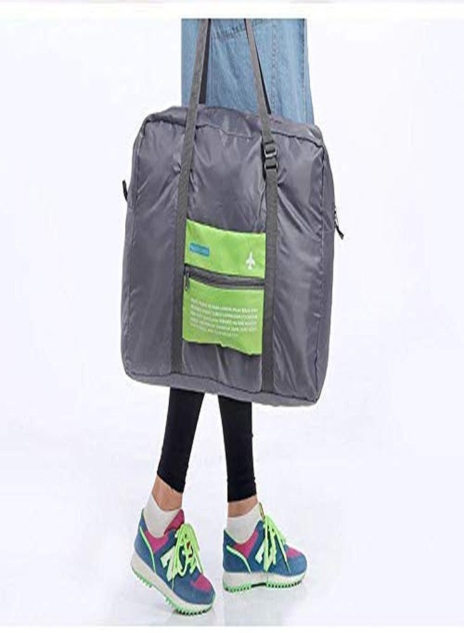 Dhruheer Waterproof Fabric Foldable Large Capacity Storage Luggage Bag - Image 4